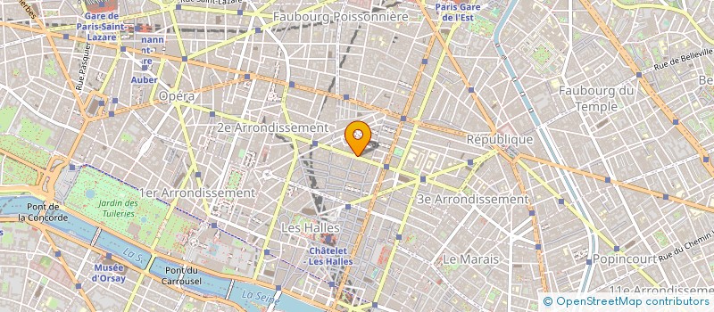 localisation de l'entreprise MIPAL à PARIS