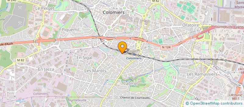 localisation de l'entreprise MIPBAT à COLOMIERS