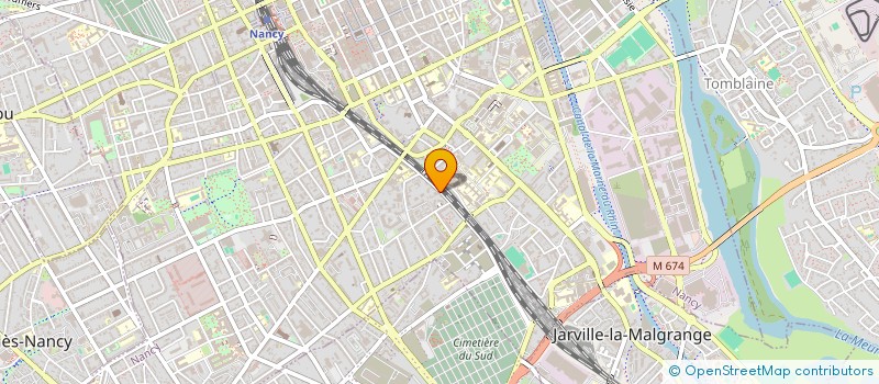 localisation de l'entreprise MIPHIPOD  NANCY