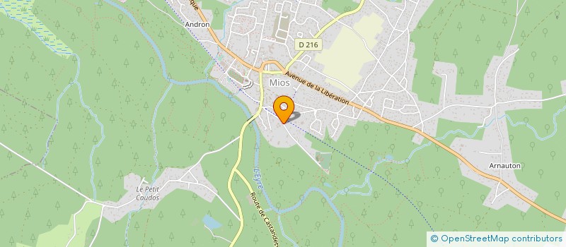 localisation de l'entreprise MIPI AGENCEMENT à MIOS