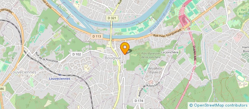 localisation de l'entreprise MIPIGIR  BOUGIVAL