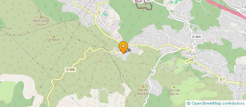 localisation de l'entreprise MIPIN  PEYPIN