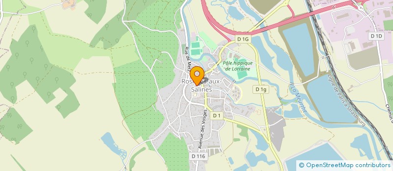 localisation de l'entreprise MIPO SERVICES  ROSIERES-AUX-SALINES