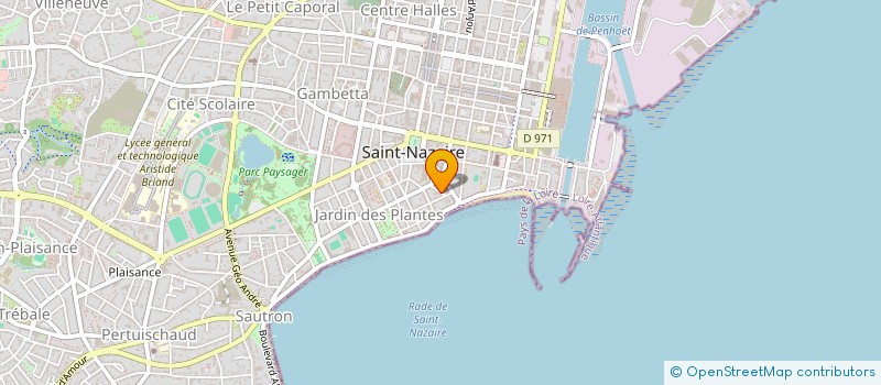 localisation de l'entreprise MIPOVFI  SAINT-NAZAIRE