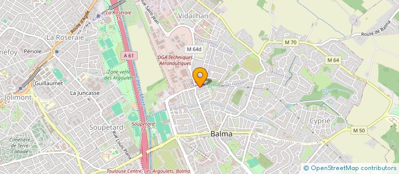 localisation de l'entreprise MIPP  BALMA