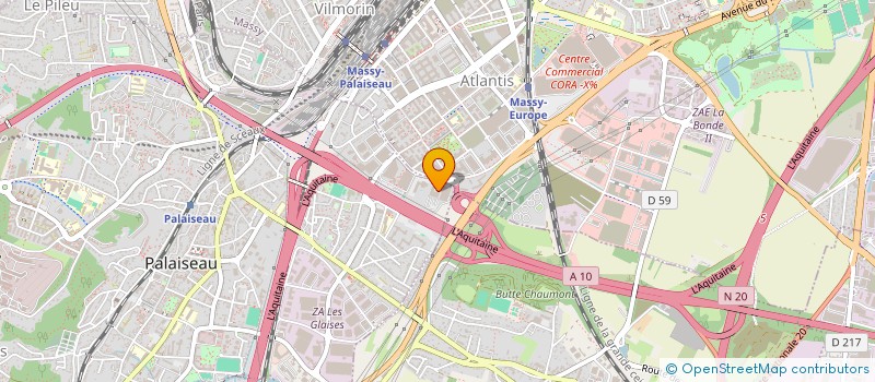 localisation de l'entreprise MIPSOLOGY à PALAISEAU