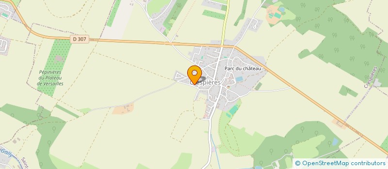 localisation de l'entreprise MIPY  CRESPIERES