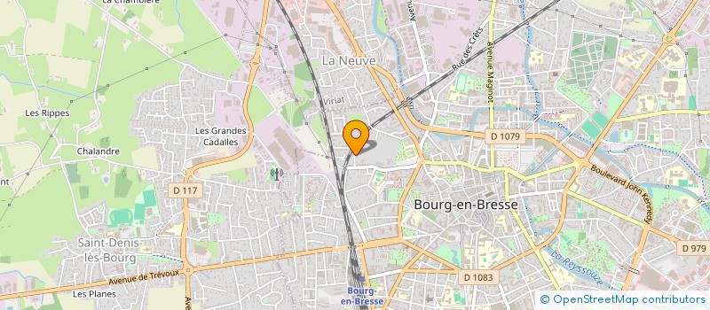 localisation de l'entreprise MIQAT DECOUVERTE à BOURG-EN-BRESSE