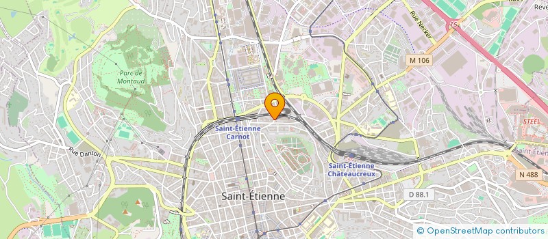 localisation de l'entreprise MIQESI  SAINT-ETIENNE