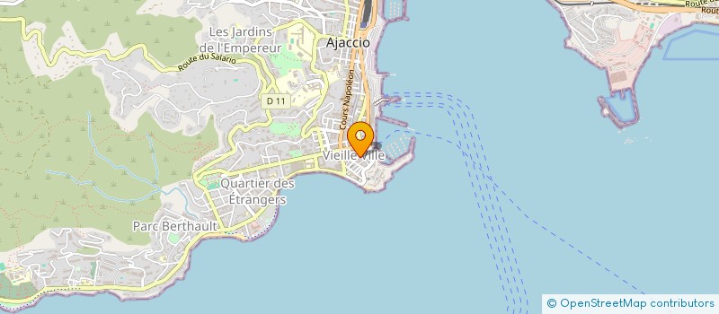 localisation de l'entreprise MIQO HOLDING à AJACCIO
