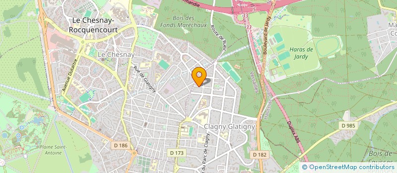 localisation de l'entreprise MIQUE MAC BAND à VERSAILLES
