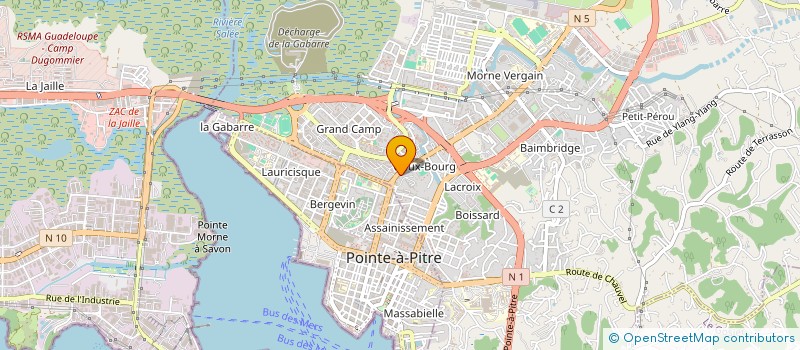 localisation de l'entreprise MIQUEL OPTIQUE à LES ABYMES
