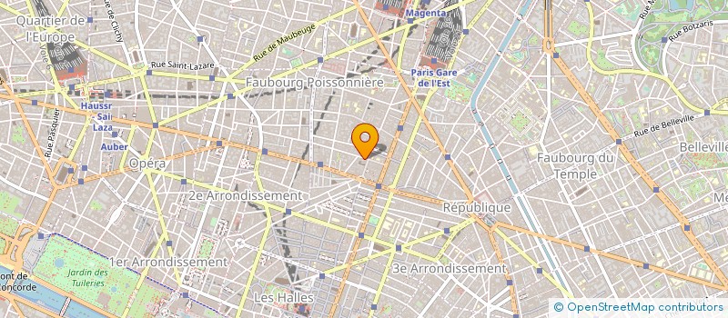 localisation de l'entreprise MIR  PARIS