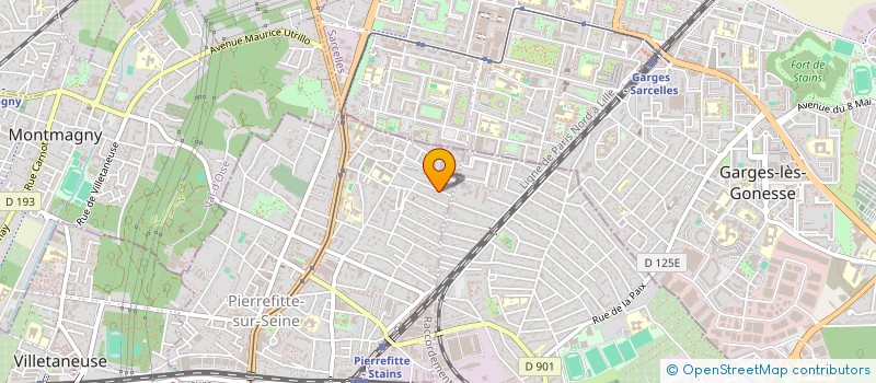 localisation de l'entreprise MIR à PIERREFITTE-SUR-SEINE