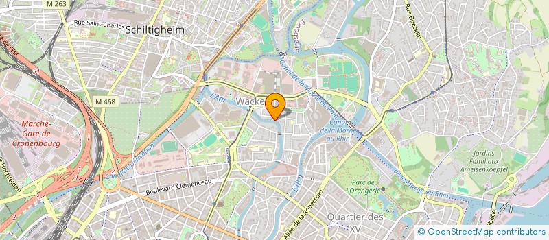 localisation de l'entreprise MIR  STRASBOURG