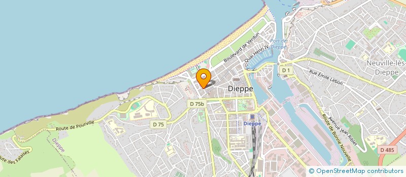localisation de l'entreprise MIR à DIEPPE
