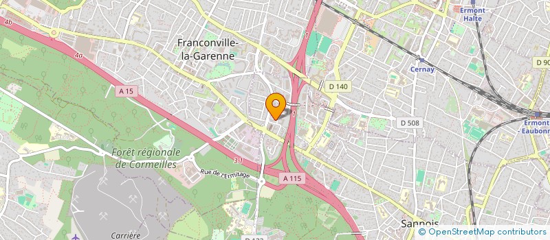 localisation de l'entreprise MIR.AN  SANNOIS