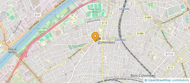 localisation de l'entreprise MIR FOOD  COLOMBES