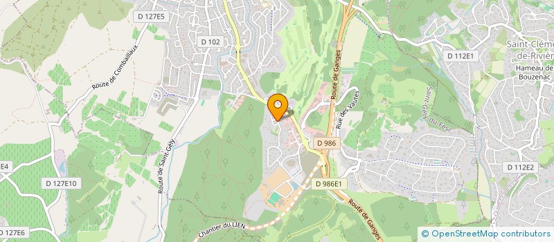 localisation de l'entreprise MIR GOURMET à SAINT-GELY-DU-FESC
