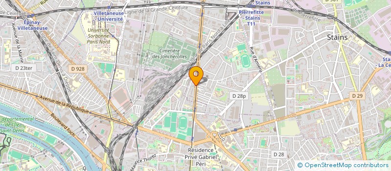 localisation de l'entreprise MIR-INFORMATIQUE à PIERREFITTE-SUR-SEINE