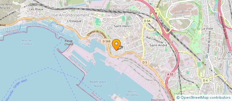 localisation de l'entreprise MIR-IS à MARSEILLE