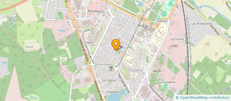 localisation de l'entreprise MIR KONCERT  ORLEANS