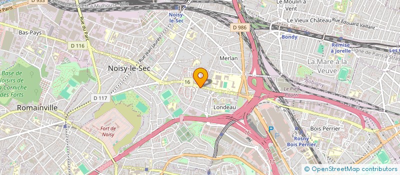 localisation de l'entreprise MIR.MD à NOISY-LE-SEC