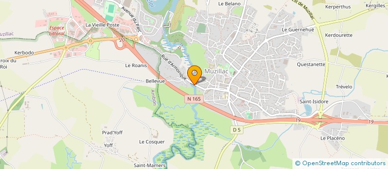 localisation de l'entreprise MIR'O VOLANT  MUZILLAC