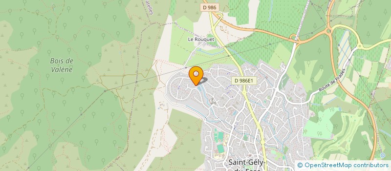 localisation de l'entreprise MIR PROMOTION à SAINT-GELY-DU-FESC