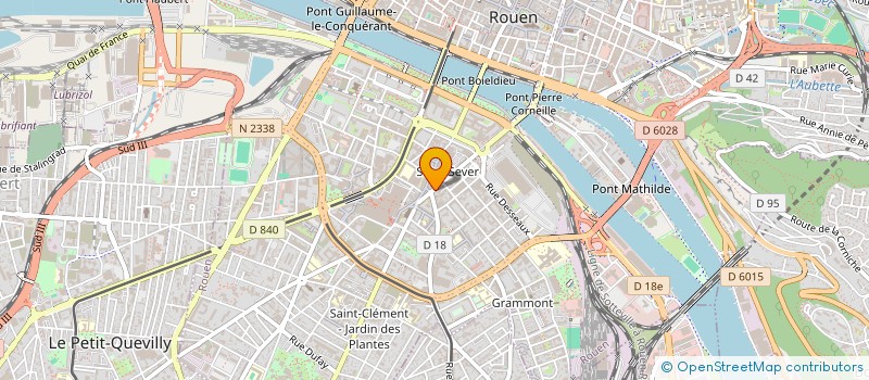localisation de l'entreprise MIRA à ROUEN
