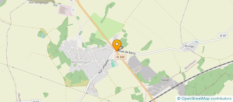 localisation de l'entreprise MIRA à MONTHYON