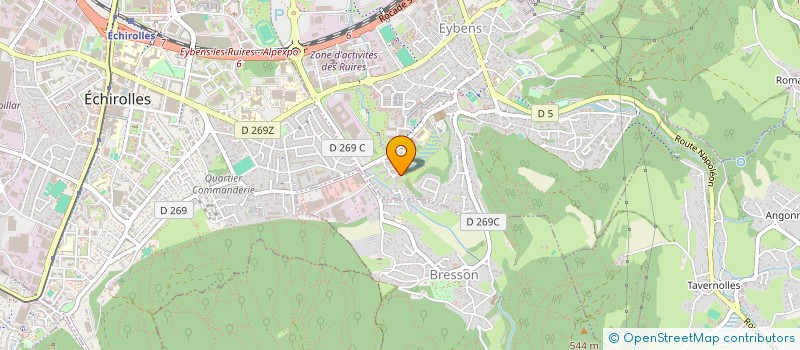 localisation de l'entreprise MIRA à EYBENS