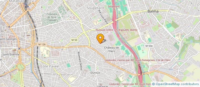 localisation de l'entreprise MIRA à TOULOUSE