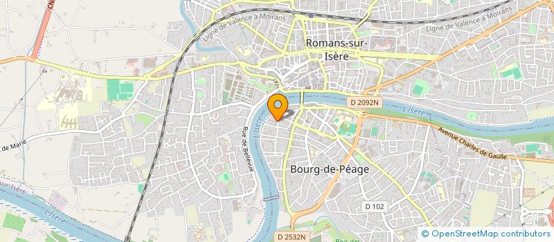 localisation de l'entreprise MIRA CONSULTING  BOURG-DE-PEAGE