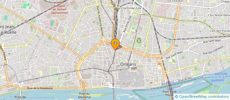 localisation de l'entreprise MIRA DJIFA à ORLEANS