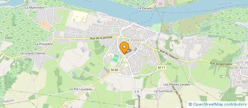 localisation de l'entreprise MIRA ETC  LE PELLERIN