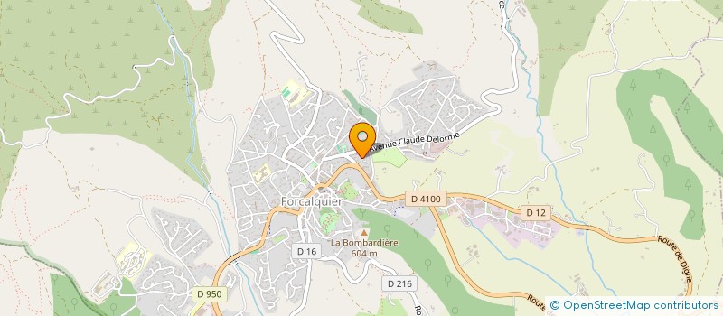 localisation de l'entreprise MIRA FAMILY  FORCALQUIER