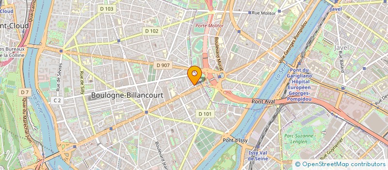 localisation de l'entreprise MIRA FILMS à BOULOGNE-BILLANCOURT