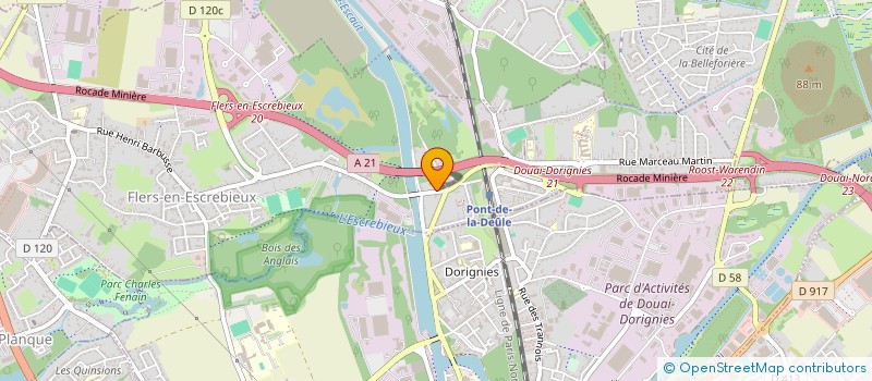 localisation de l'entreprise MIRA INVEST  FLERS-EN-ESCREBIEUX