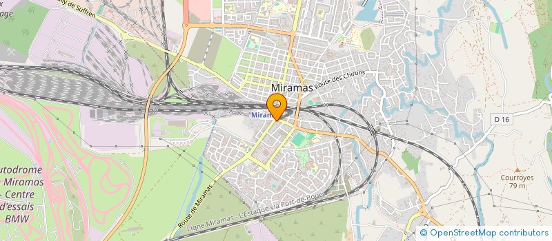 localisation de l'entreprise MIRA LAV à MIRAMAS