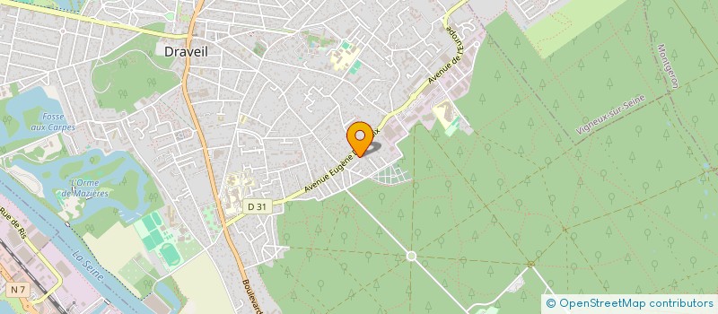 localisation de l'entreprise MIRA SALEDY à DRAVEIL