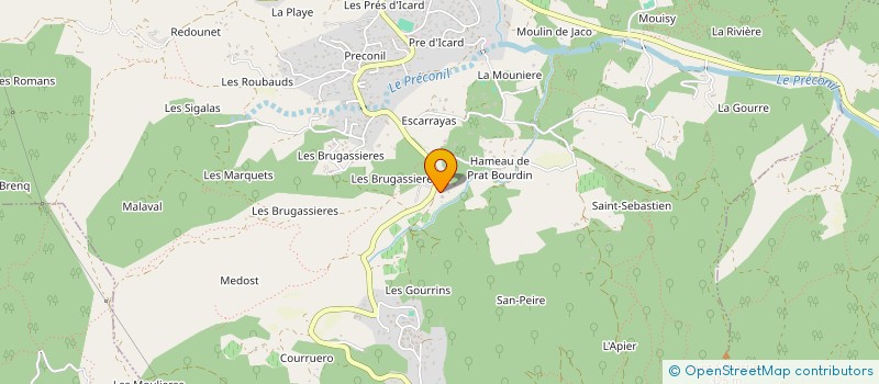 localisation de l'entreprise MIRA2  LE PLAN-DE-LA-TOUR