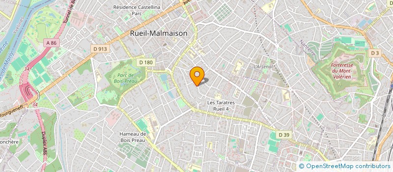 localisation de l'entreprise MIRABEAU à RUEIL-MALMAISON