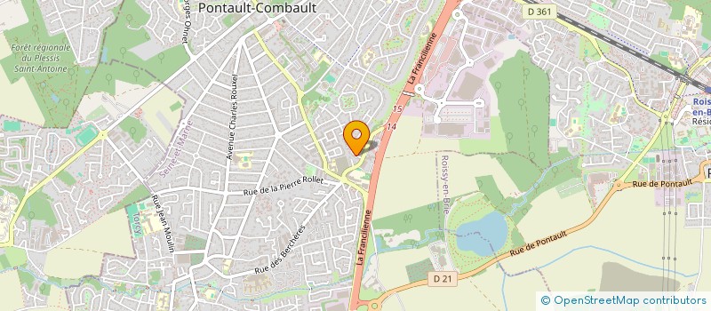 localisation de l'entreprise MIRABEAU  PONTAULT-COMBAULT