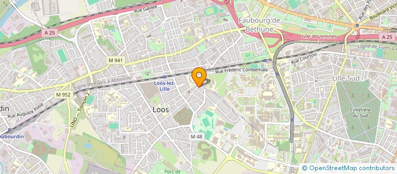 localisation de l'entreprise MIRABEAU  LOOS