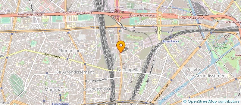 localisation de l'entreprise MIRABEAU SERVICES à PARIS