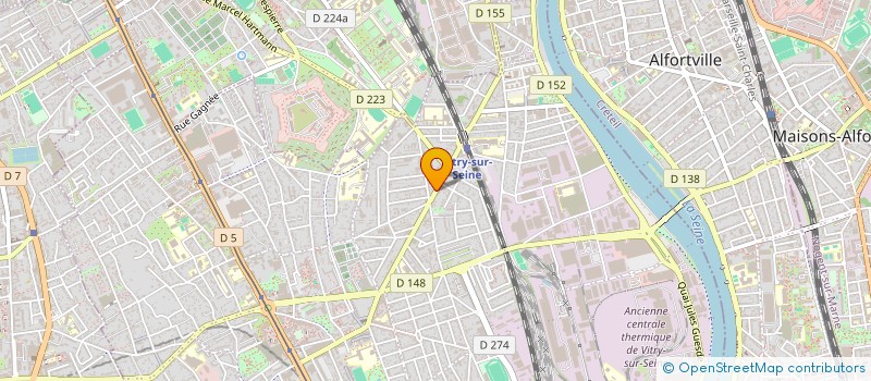 localisation de l'entreprise MIRABEL  VITRY-SUR-SEINE