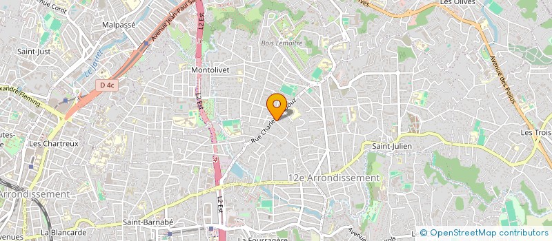 localisation de l'entreprise MIRABEL à MARSEILLE
