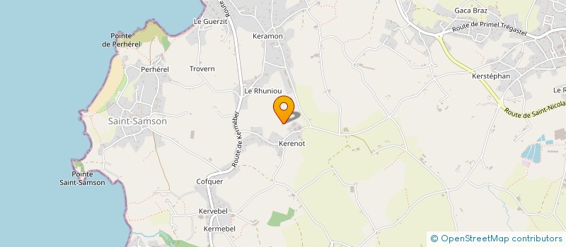 localisation de l'entreprise MIRABEL FORESTIER  PLOUGASNOU