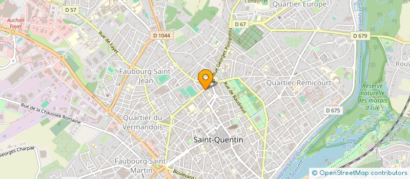 localisation de l'entreprise MIRABELIA  SAINT-QUENTIN